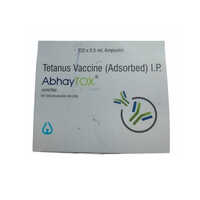 Tetanus Vaccine Ip - Drug Type: Injection