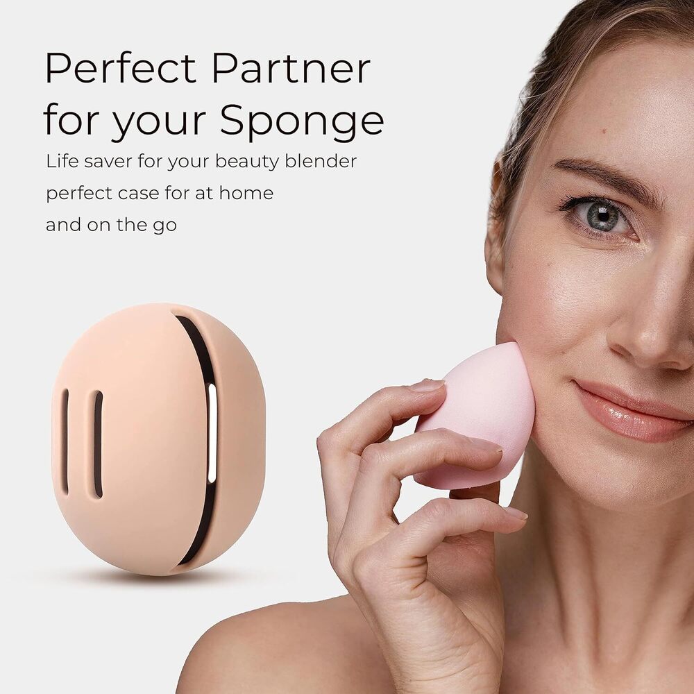 Makeup Sponge Holder Case