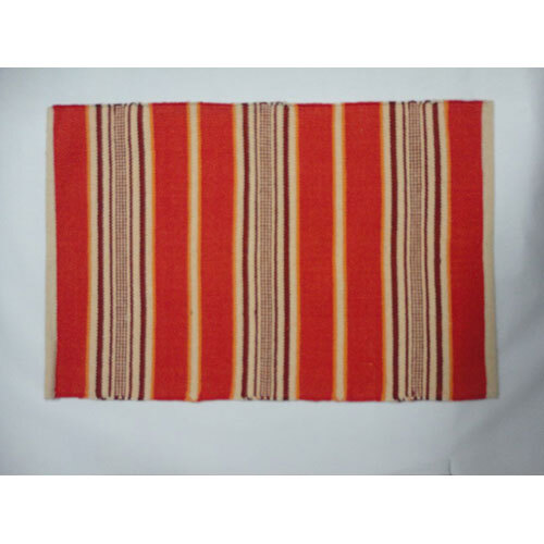 Red Handloom Durries - Application: Industrial