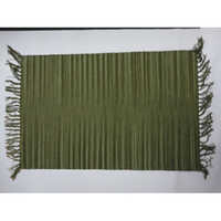 Green Handloom Durries - Application: Industrial