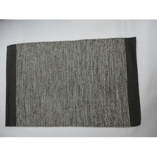 Grey And Black Handloom Durrie - Application: Industrial