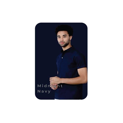 Mens Midnight Navy Blue Polo T-Shirt