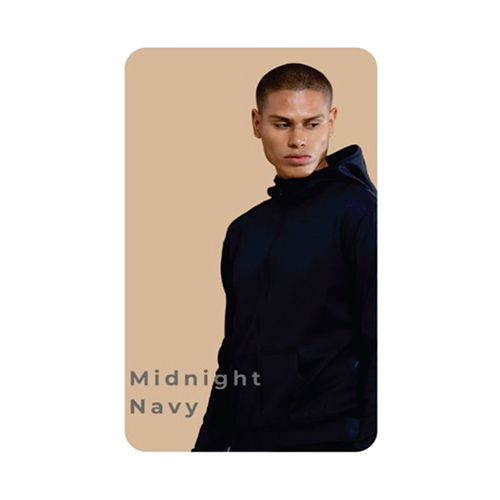 2 In 1 Midnight Navy Blue Sustainable Zipper Hoodie