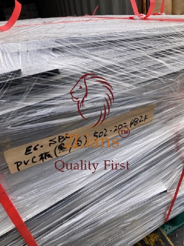 PVC  Sheet Scrap Ivory & Grey