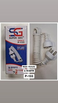 Male- Female  [ P- 133 ] Power Cords