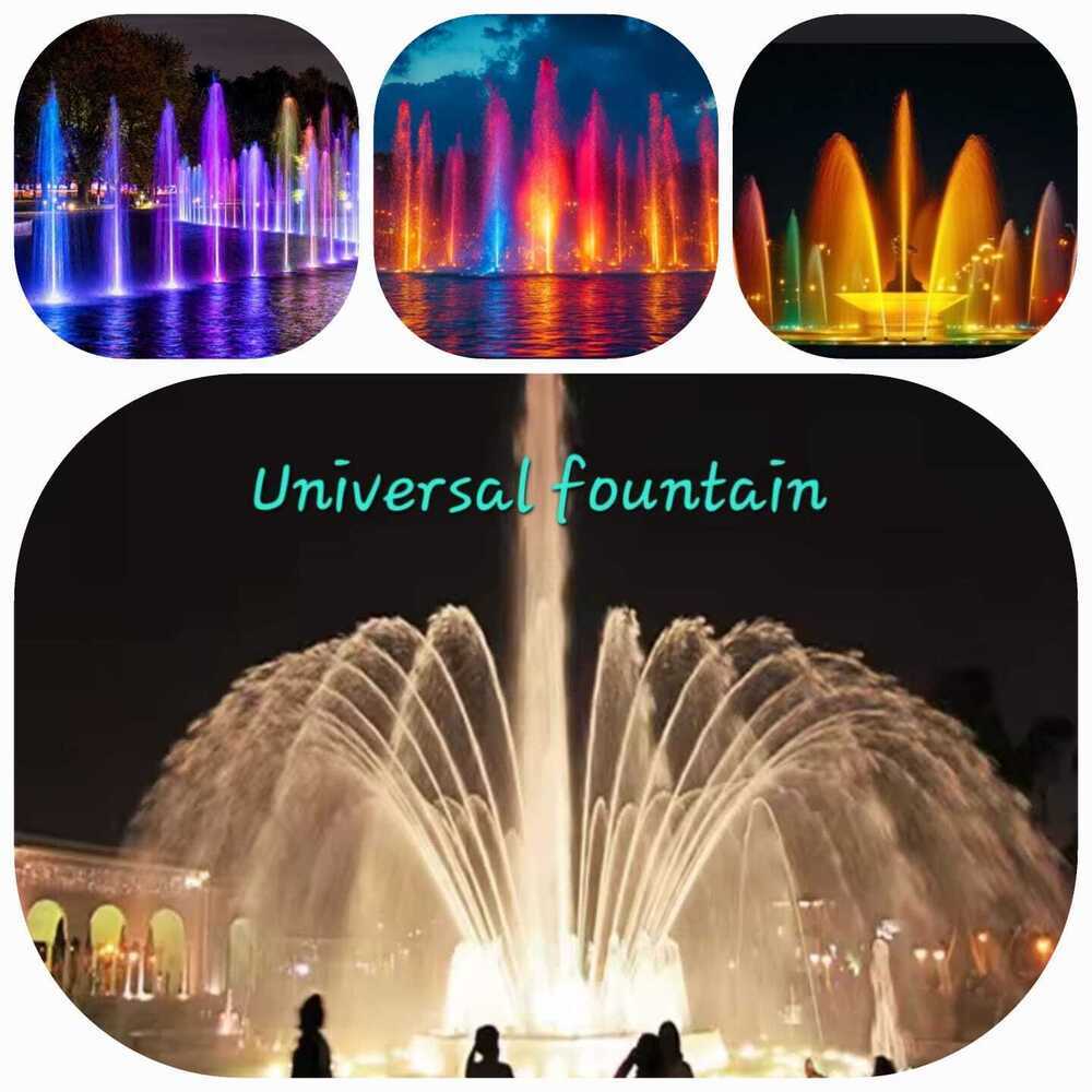 Programable Musical Fountain - Color: Red