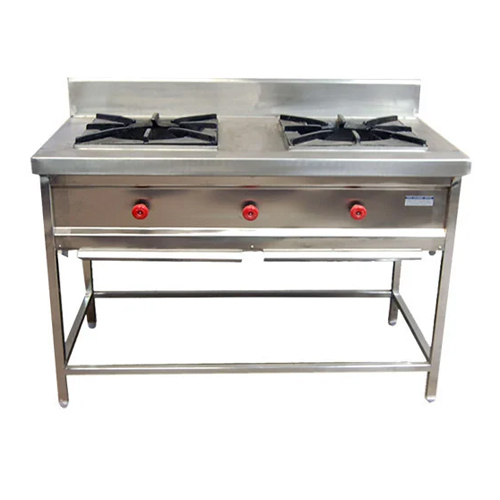 Ss Two Burner Cooking Range - Automatic Grade: Semi Automatic