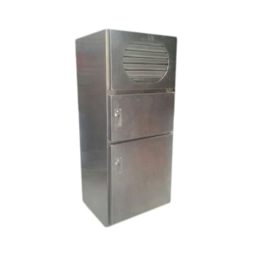 Electric Steel Refrigerator - Color: Silver