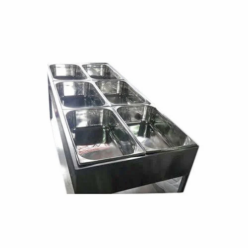 Rectangular Bain Marie - Dimension (L*W*H): 72.8X2.8 (Lxw) Foot (Ft)