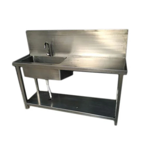 Ss202 Sink Table - Color: Silver