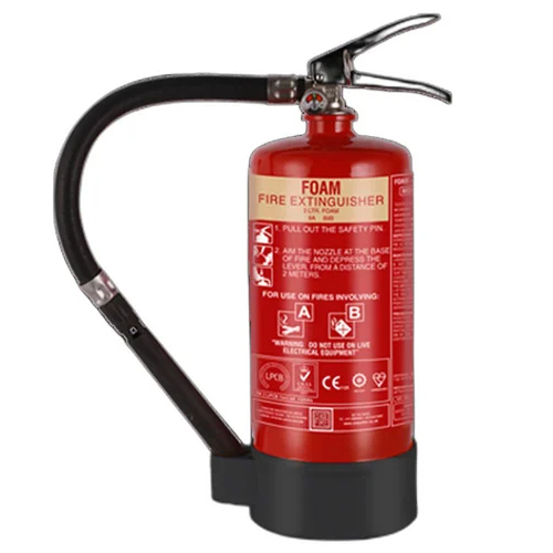 9 Liter Foam Fire Extinguisher - Color: Red