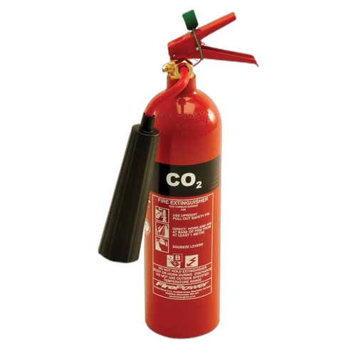 2 Kg Co2 Fire Extinguisher - Color: Red
