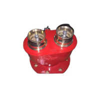 2 Way Fire Brigade Inlet Connection - Color: Red