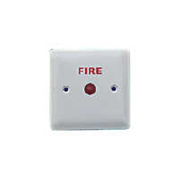 Fire Alarm Response Indicator - Abs Plastic Material, White Color | Easy-to-use, 12-month Warranty, Prompt Class A Fire Identification
