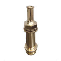 Fire Short Branch Pipe Nozzle - Color: Silver