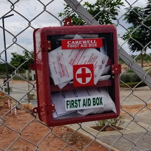 Carewell Wall Mounted First Aid Box