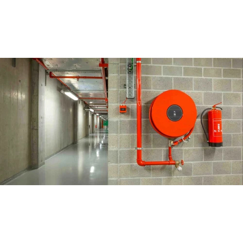 Fire Fighting Hose Reel Drum - Coating Type: Color Coated