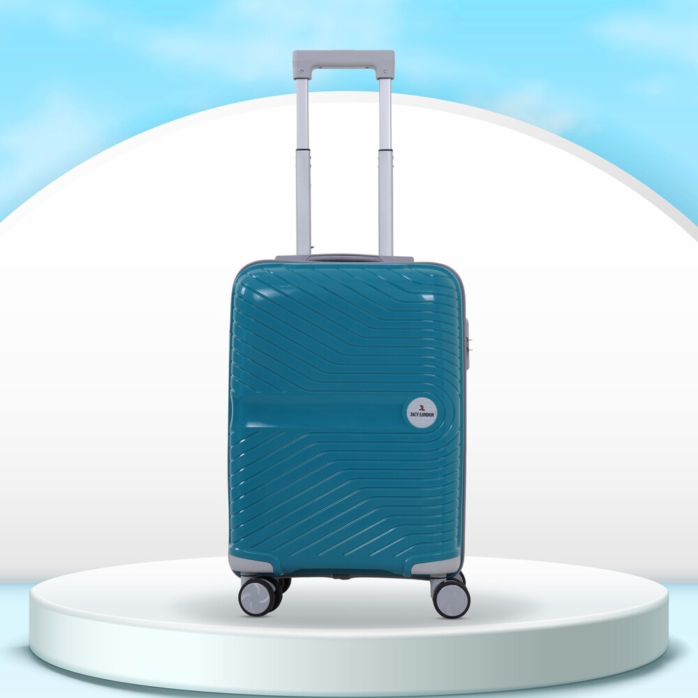 Dark green  cabin trolley suitcase