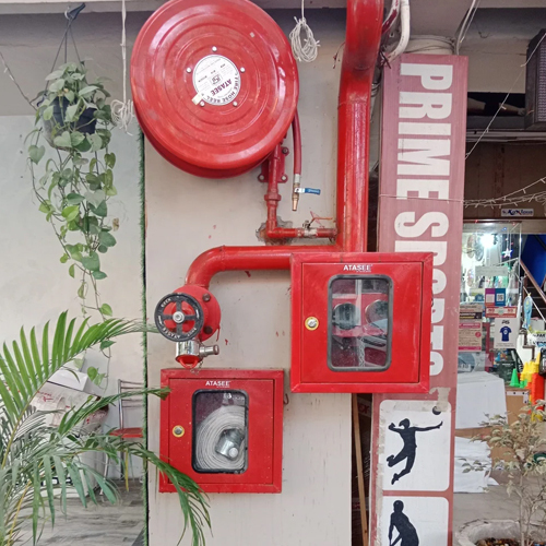 Fire Hydrant System For School - Color: Red