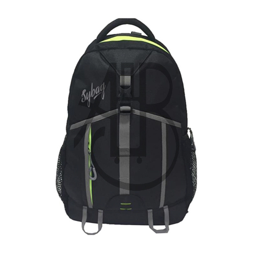 Mb05 Black School Backpack Bag - Design: Standard