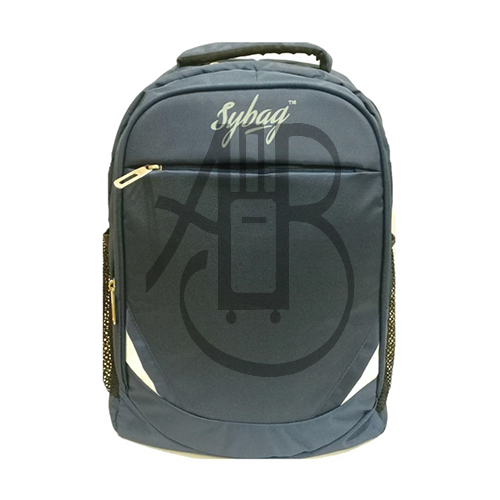 MB02 हल्का नीला स्कूल बैकपैक बैग