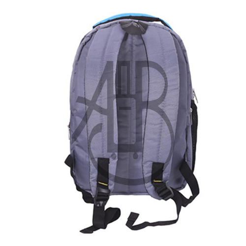 MB08 Light Grey School Backpack Bag