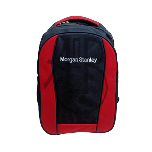 Mlb07 Red Black Laptop Backpack - Design: Standard