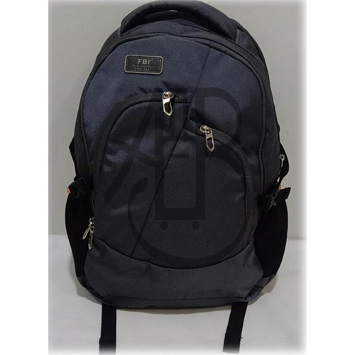 Mlb02 Fancy Laptop Backpack - Color: Black