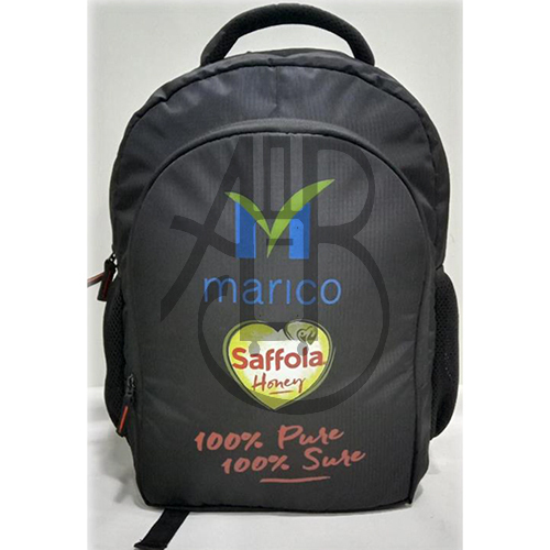 Mlb16 Designer Laptop Backpack - Color: Black