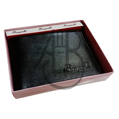 Mw2 Black Leather Wallet - Design: Standard