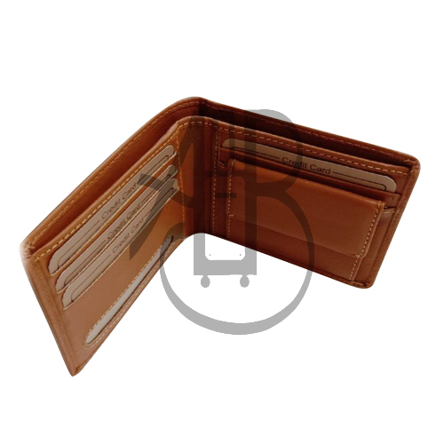 MW4 Dark Brown Leather Wallet