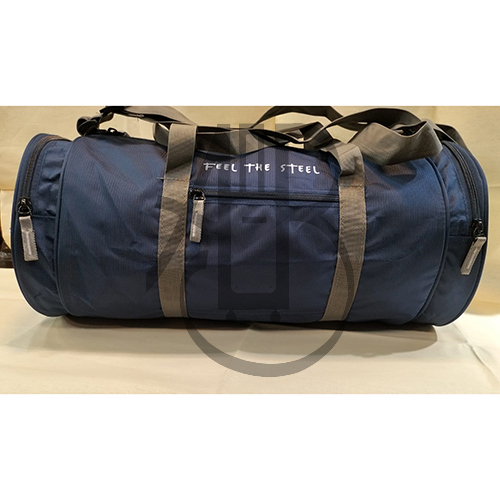 Unisex Blue Foldable Duffle Bag