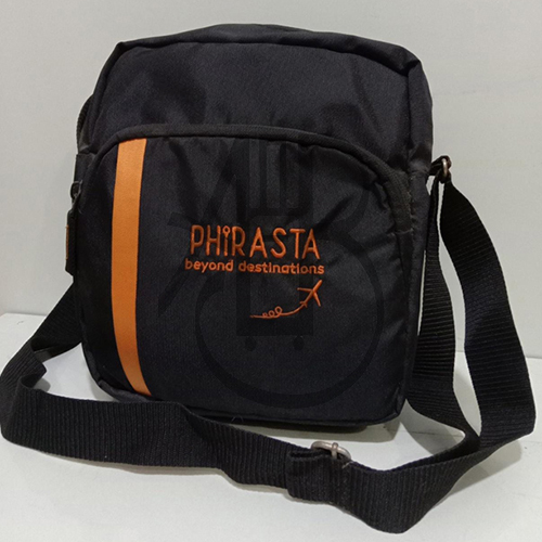 Ms05 Black Sling Bag - Design: Standard