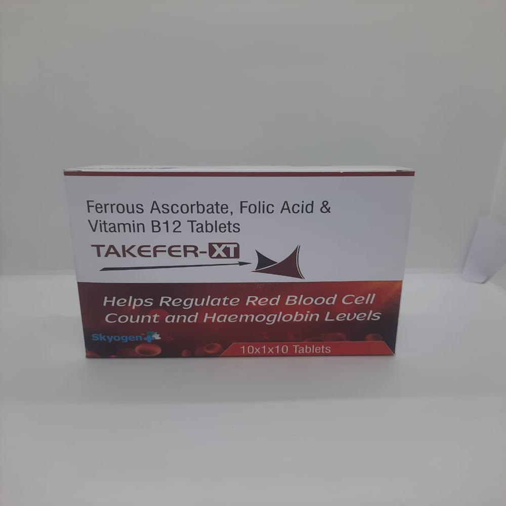 FERROUS ASCORBATE , FOLIC ACID & VITAMIN B12 TABLET