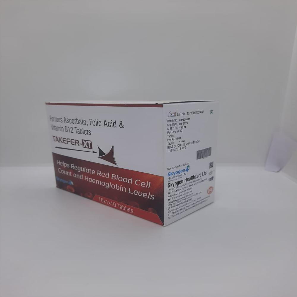 FERROUS ASCORBATE , FOLIC ACID & VITAMIN B12 TABLET