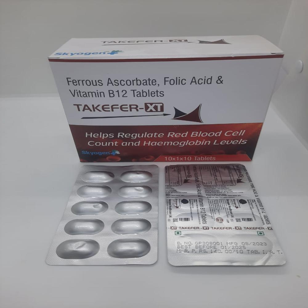 FERROUS ASCORBATE , FOLIC ACID & VITAMIN B12 TABLET