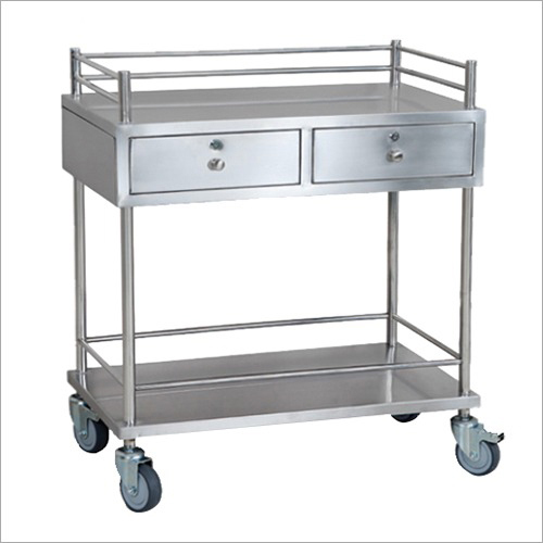 SS Medicine Trolly
