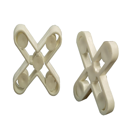 White PVC Tile Spacer 2 mm to 10 mm