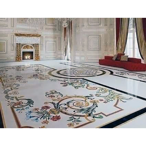 Marble Inlay Flooring