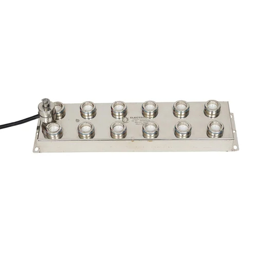 12 Head Sensor Ultrasonic Mist Maker - Color: Silver