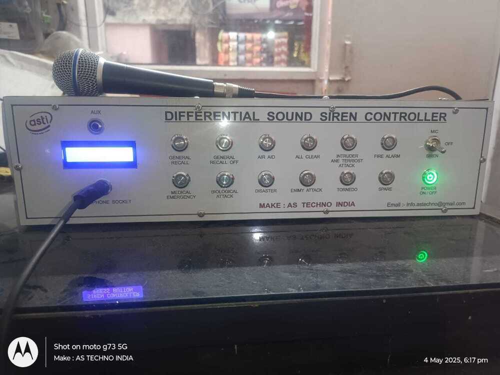 DIFFERENTIAL SOUND SIREN
