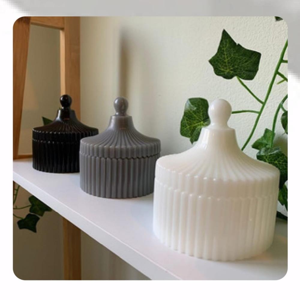 candy jar candle votive 