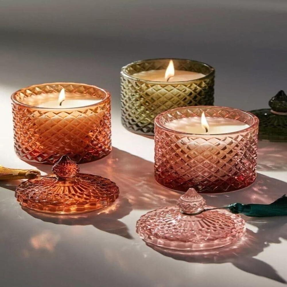 candy jar candle votive 