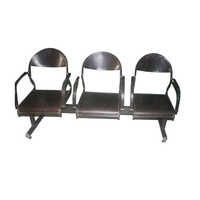 3 Seater Visitor Chair - Color: Grey