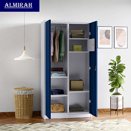 2 दरवाजों वाली स्टील अलमारी