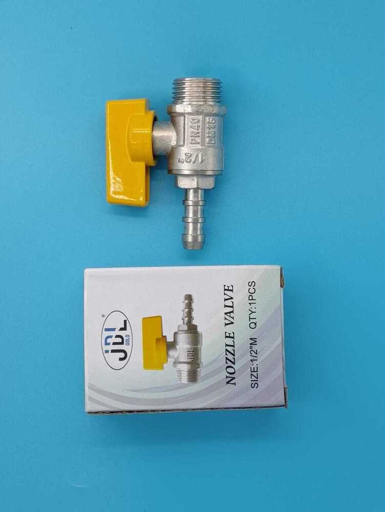 1/2  male Gas valve (JDL Gold)