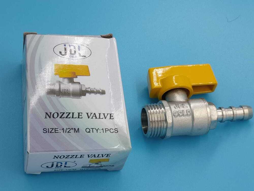 1/2  male Gas valve (JDL Gold)