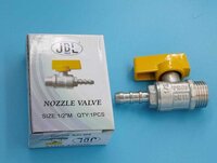 1/2  male Gas valve (JDL Gold)