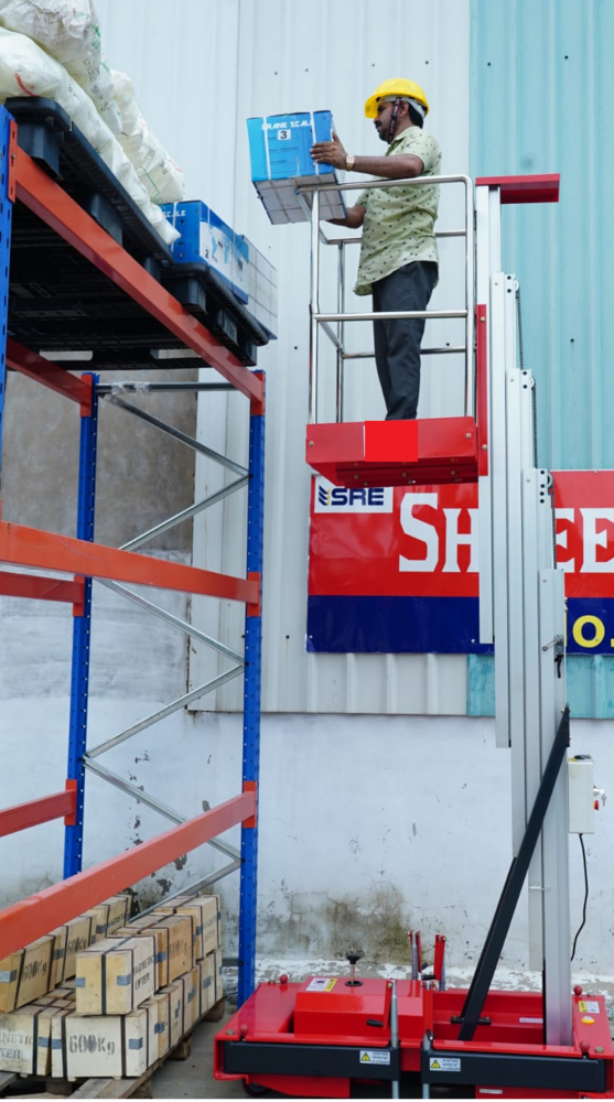 Single Mast Aerial Work Platform - Attributes: Durable