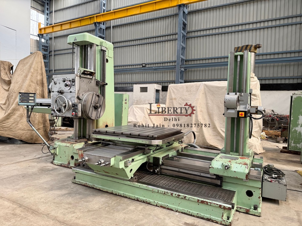 TOS Czech W100A Table Type Horizontal Boring Machine